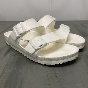 Birkenstock Arizona Eva Comfort Slide Casual Sandals Women's Size 9 White